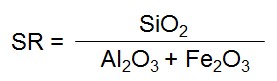 Al2O3 + Fe2O3