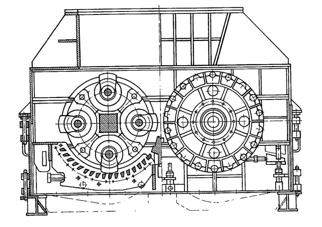 double rotor hammer crusher