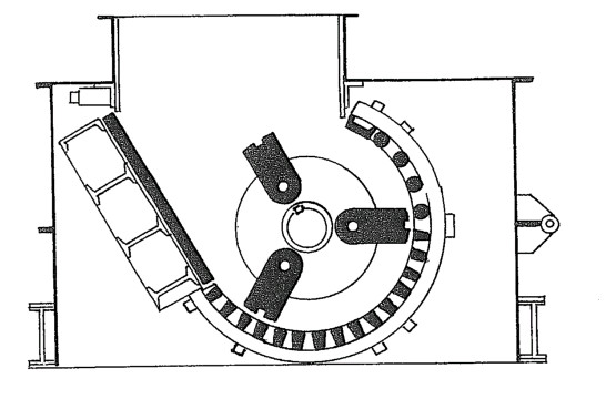 single rotor hammer crusher II