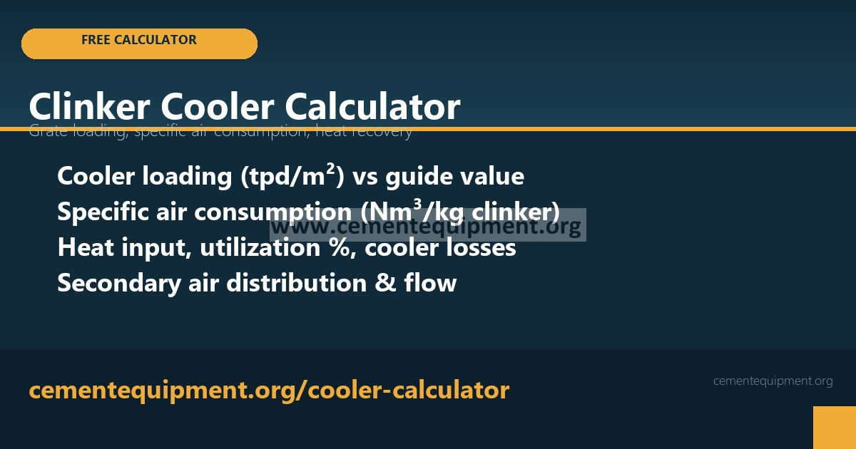 Clinker Cooler Clinker Bed Depth Instability with Stable Kiln Feed: Diagnostic Guide