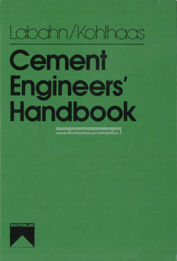 008 Cement Engineer’s Handbook