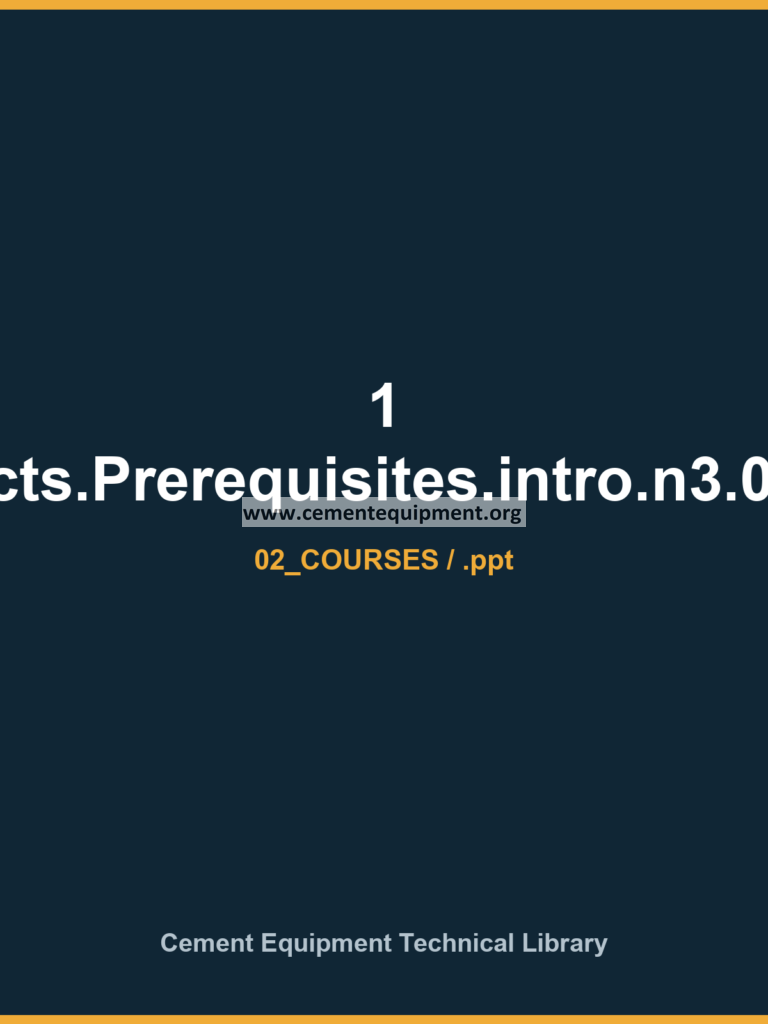 1 Products.Prerequisites.intro.n3.03.2002