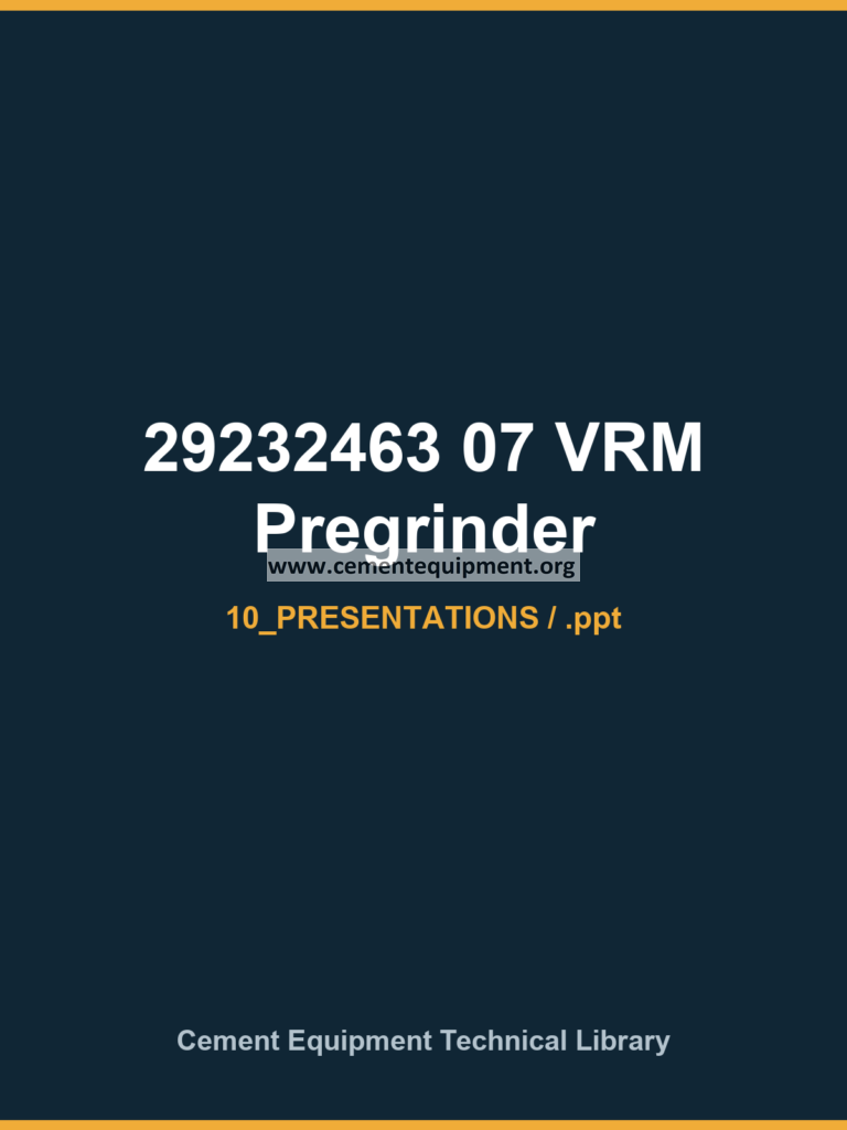 29232463 07 VRM Pregrinder