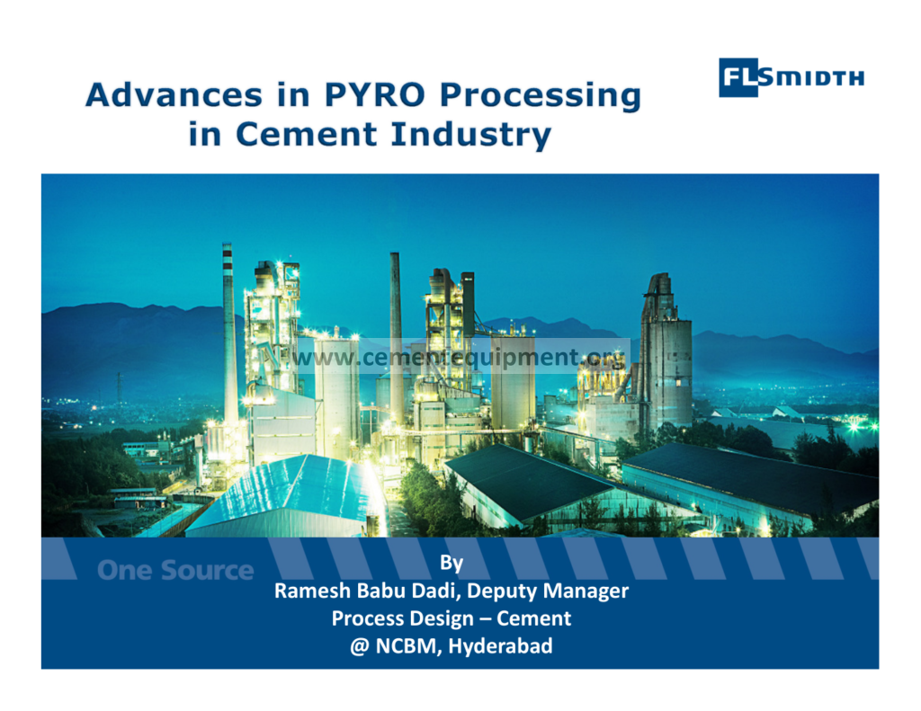 Advances in PYRO Processing