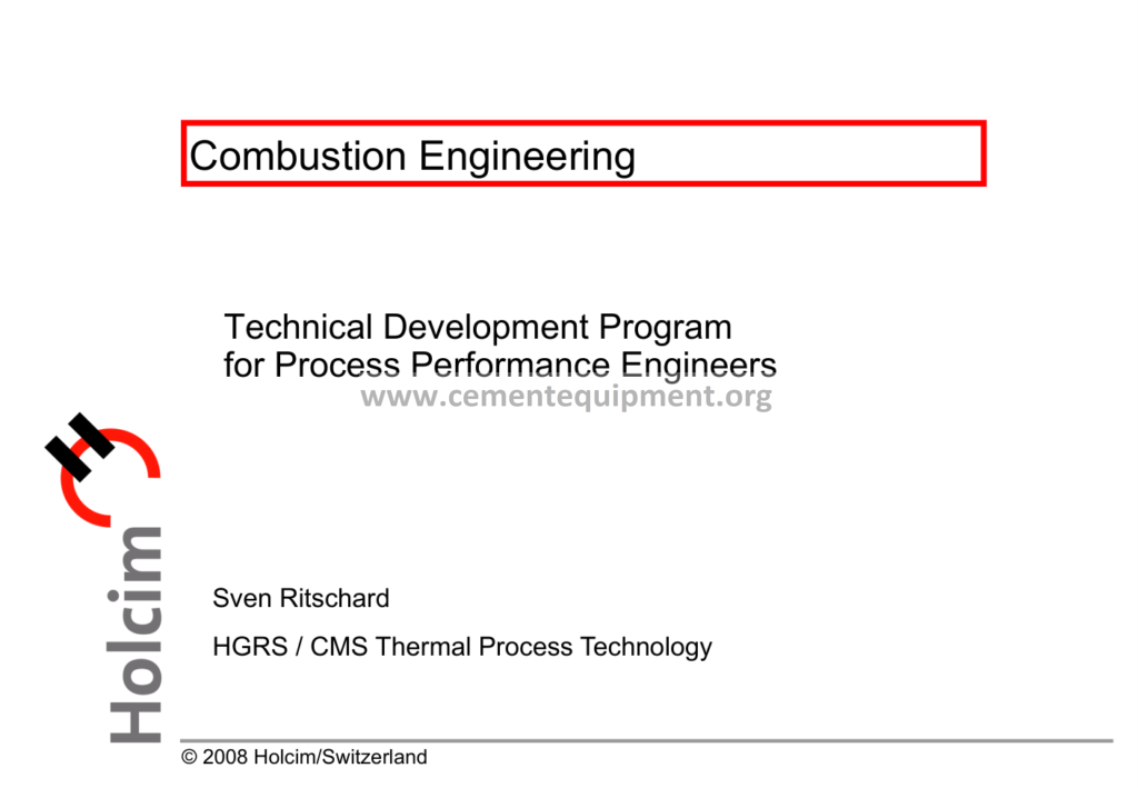 Combustion Engineering