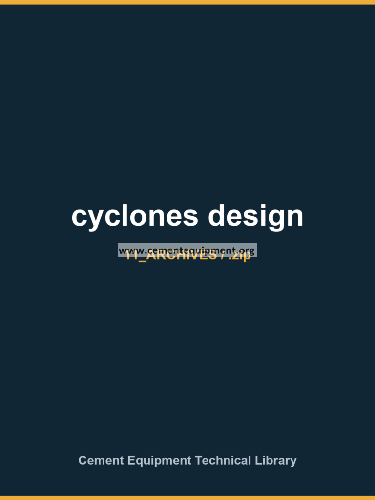 cyclones design