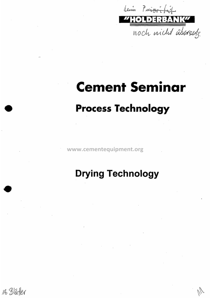 Drying Technology