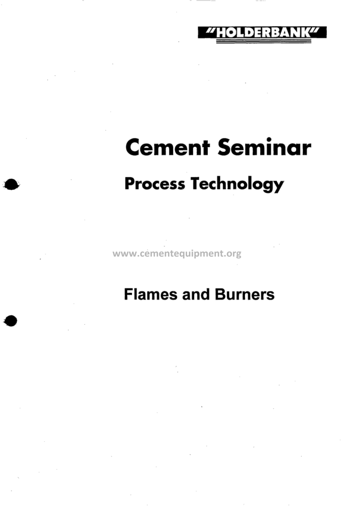 Flames and Burners