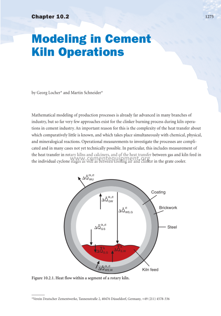 Innovations in Cement Manufacturing Chapter 10.2