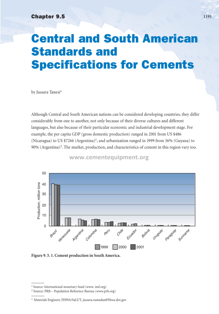 Innovations in Cement Manufacturing Chapter 9.5