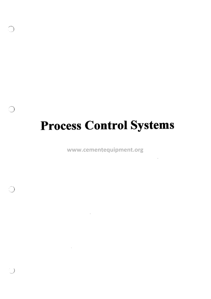 Process Instrumentations