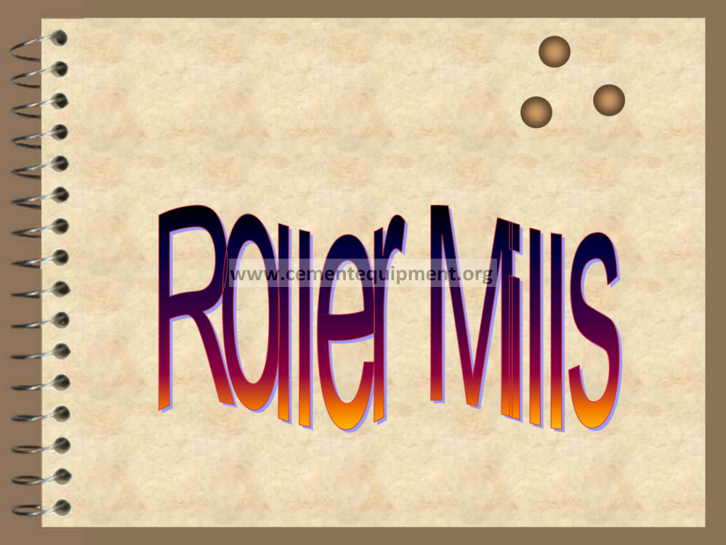 Roller mills