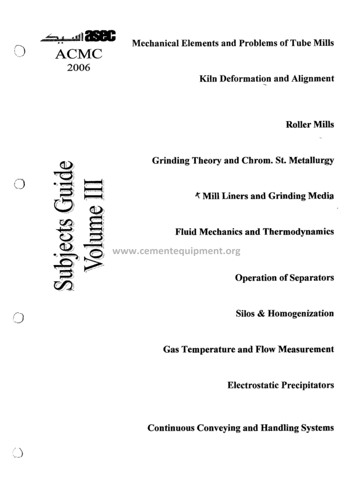 VOL.3 SUBJECTS GUIDE