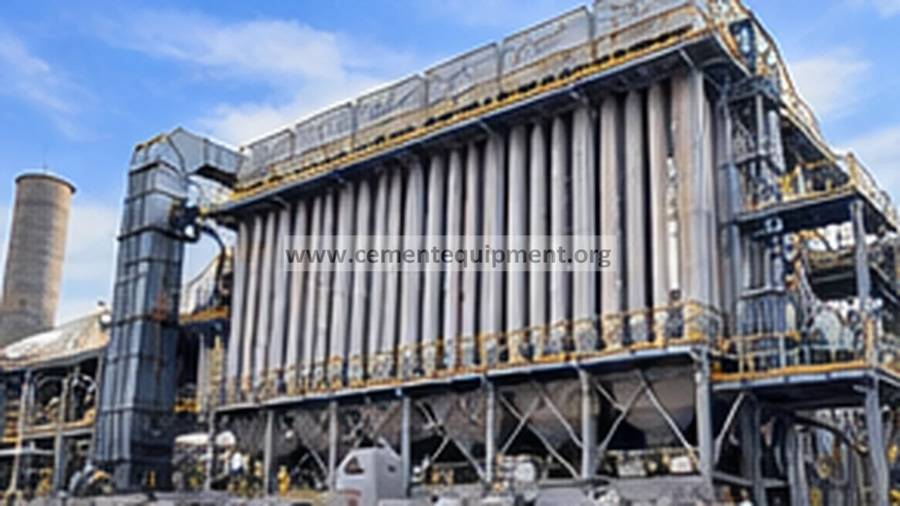 Cement Bag Filter Air Header Pressure Drop During Pulse Cleaning