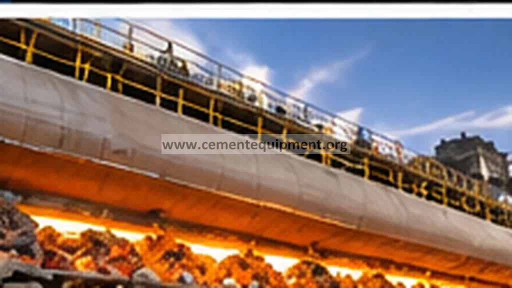 Cement clinker cooler grate and cooling equipment in a modern cement plant