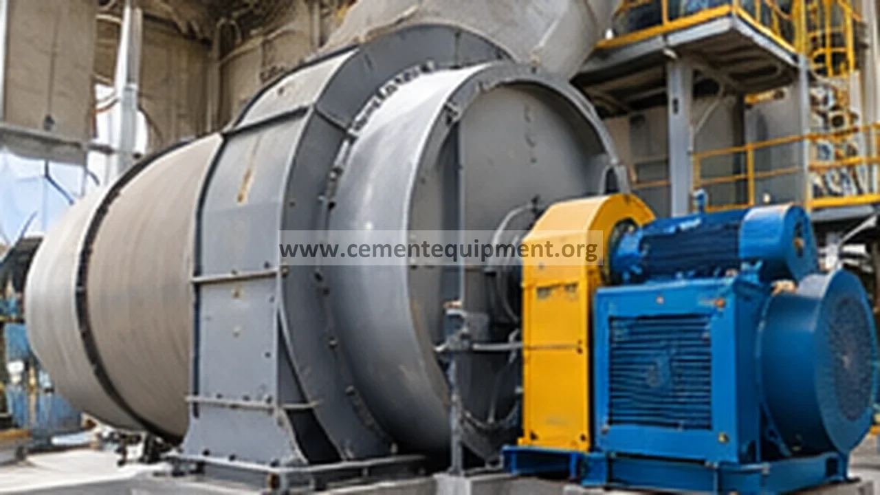 Cement kiln ID fan and damper system used to diagnose position feedback mismatch after actuator service
