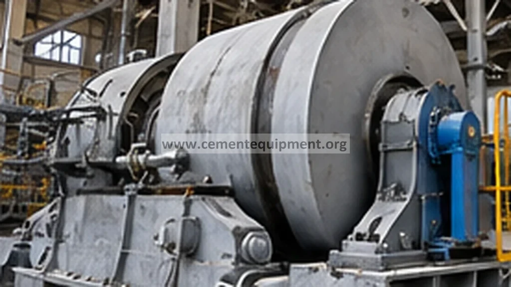 Cement rotary kiln support roller assembly and bearing system