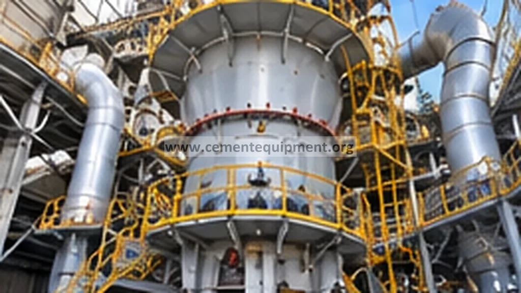 Cement raw mill vertical roller mill grinding system